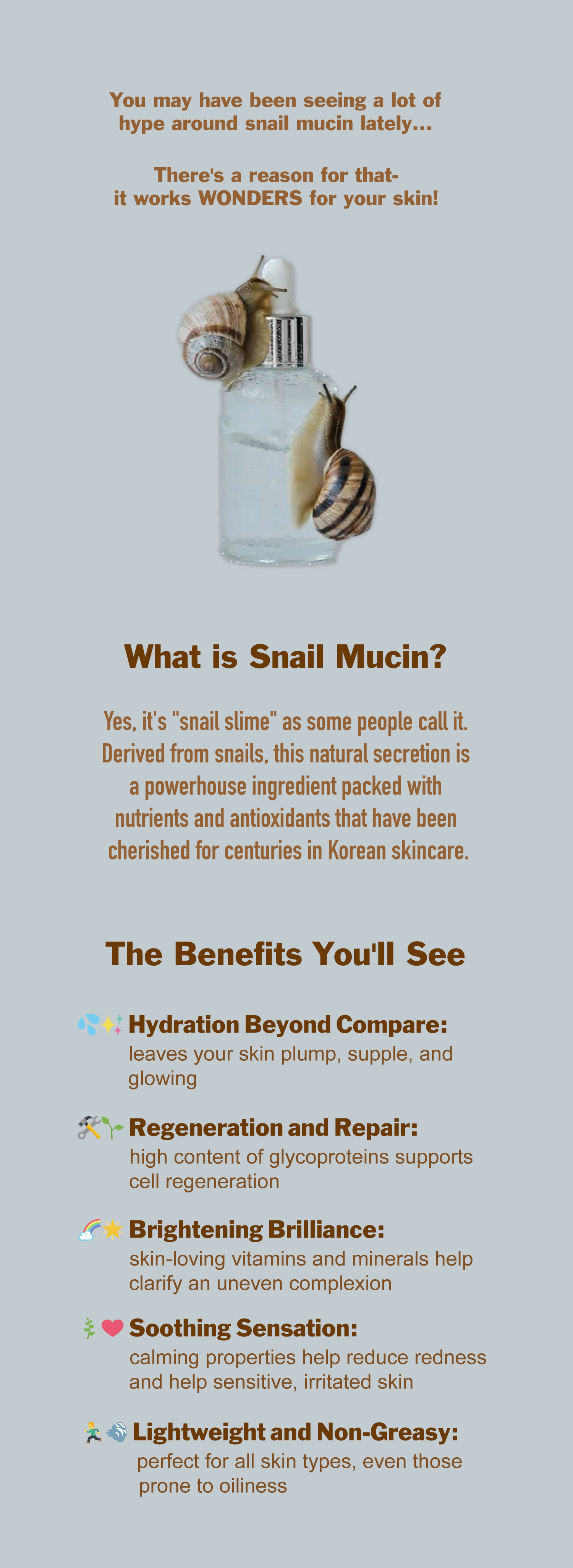 Snail Mucin Products